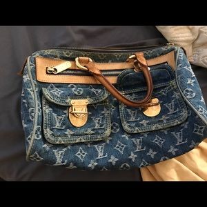 Louis Vuitton denim small bag
